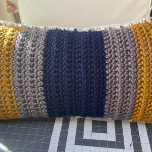 Lumbar Pillow Crochet Pattern