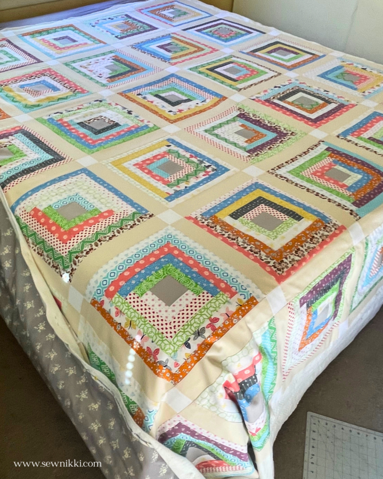 How to Sandwich A Quilt Step-by-Step Tutorial - Sew Nikki