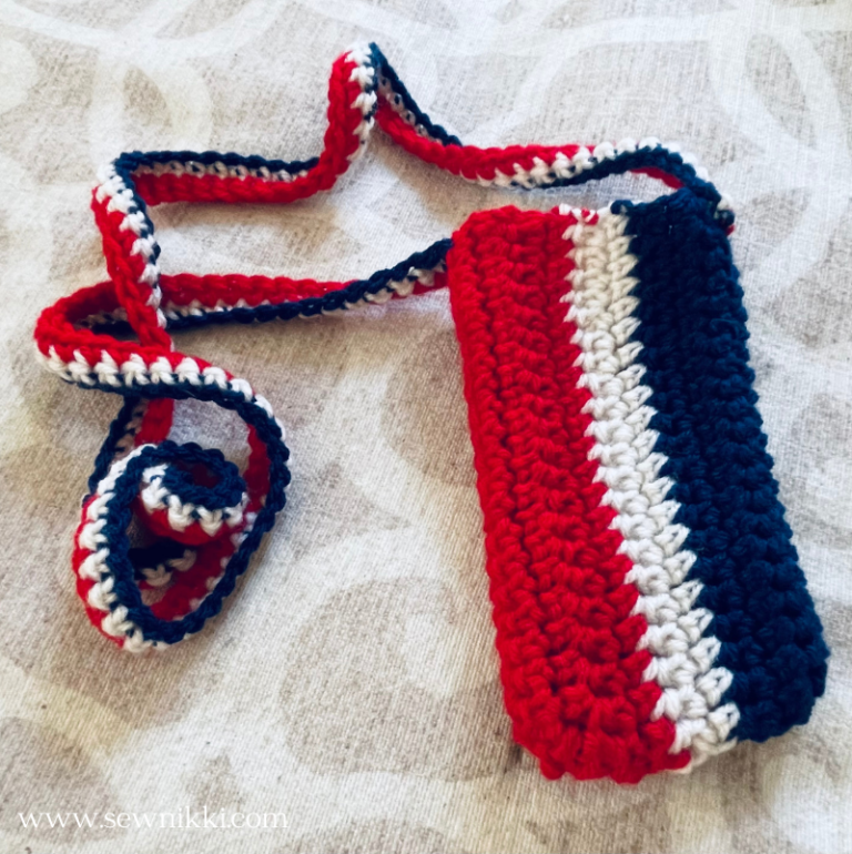 Easy Crochet Purse (Cell Phone Bag Free Pattern)