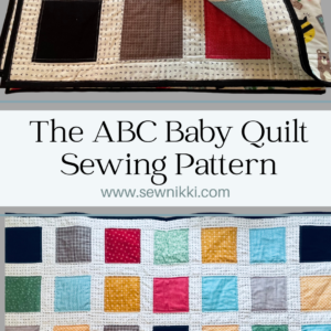 ABC Baby Quilt Pattern