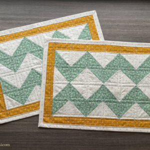 Chevron Placemat Quilt Pattern