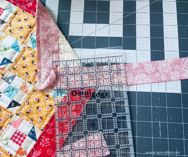 Joining binding ends on a quilt
