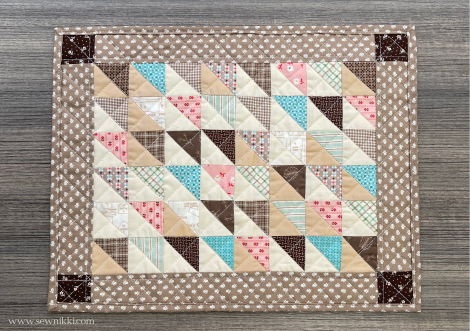 Easy Quilt Patterns How to Make Charm Square Quilt Sew Nikki