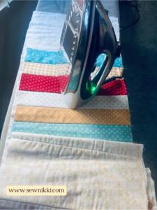 Quilt As You Go Patterns: Table Runner Free Pattern - Sew Nikki