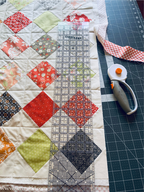 Squares On Point Quilt Pattern - Image 3