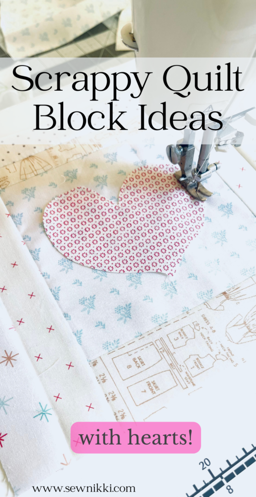 Scrappy Quilt Block Ideas by Sew Nikki (Pinterest)