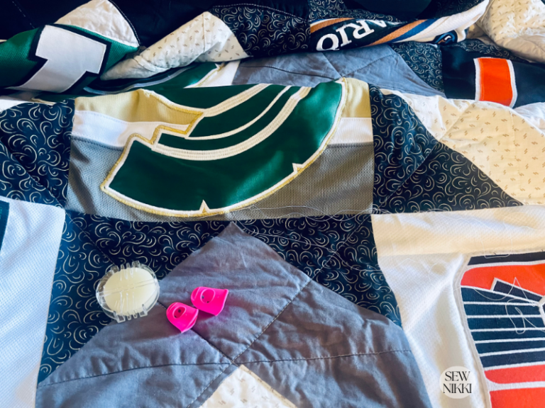 How to Hand Quilt Without a Hoop - Quilting Tutorial - Sew Nikki
