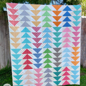 "Flight" Flying Geese Quilt Pattern by Sew Nikki.