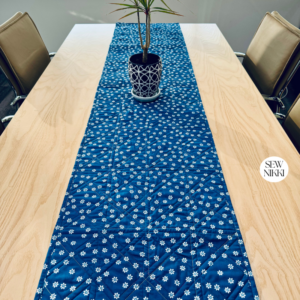 Flying geese quilt pattern Detour table runner backing by Sew Nikki. Flying geese quilt pattern "Detour" table runner backing by Sew Nikki.