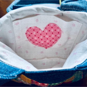 Recycled Jeans Bag Pattern by Sew Nikki