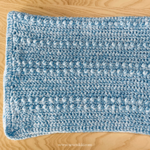 Bobble Baby Blanket Crochet Pattern