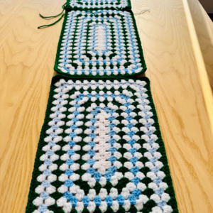 Granny Paddy Crochet Table Runner Pattern