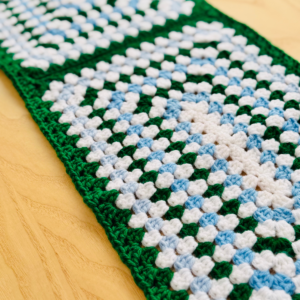 Granny Paddy Table Runner Crochet Pattern by Sew Nikki