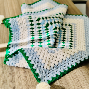 Granny Rectangle Baby Blanket