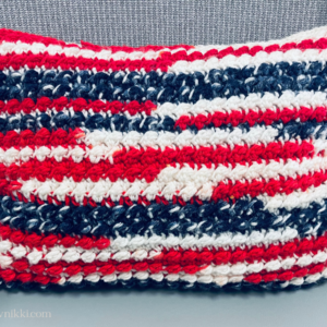 Americana Pillow Cover Crochet Pattern