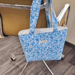 Butterfly Small Quilted Tote Bag by Sew Nikki Handmade (2)