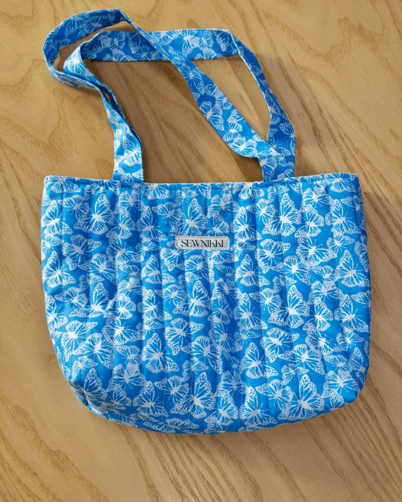★TOUT Y EST★ Micro Quilting Bag BLUE K3343LBG16BLU COS Quilted Bag Review: What Fits Inside, Sizes & Colours