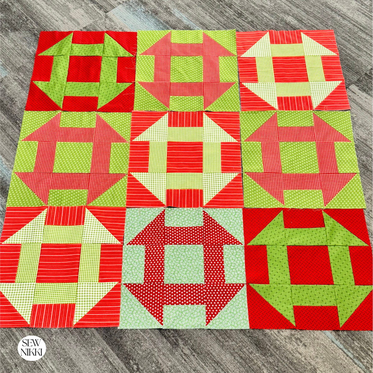 Churn Dash Big Block Quilt Patterns for Beginners