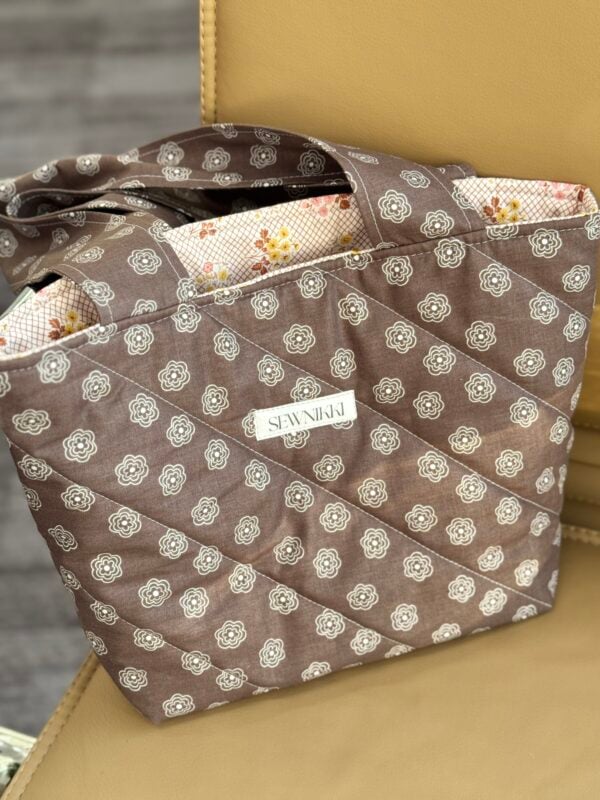 Brown Small Tote - Image 3