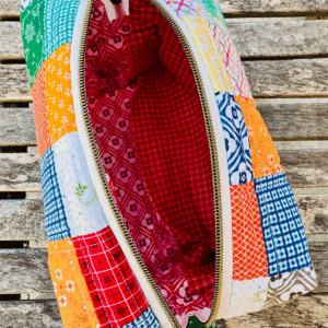 Scrappy Patchwork Makeup Bag