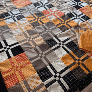 Adding borders to this free quilt pattern by Sew Nikki