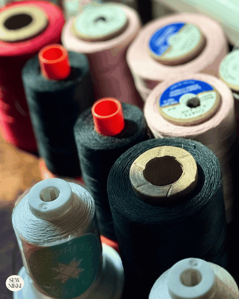 How do I know which is the right thread for my quilt project by Sew Nikki
