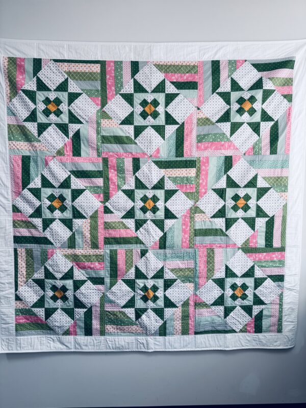 Ohio Stars and Stripes Quilt Pattern - Image 2