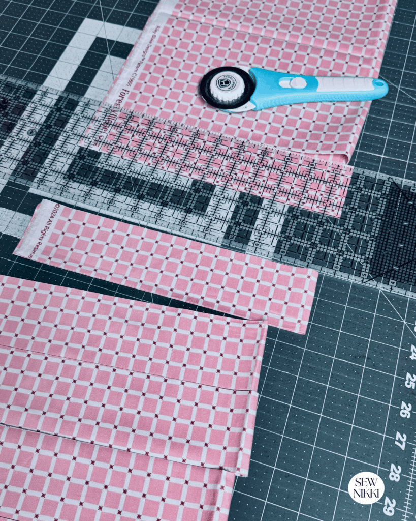 Fabric yardage for quilting gives you more freedom to cut any size measurements you want unlike precut fabrics by Sew Nikki