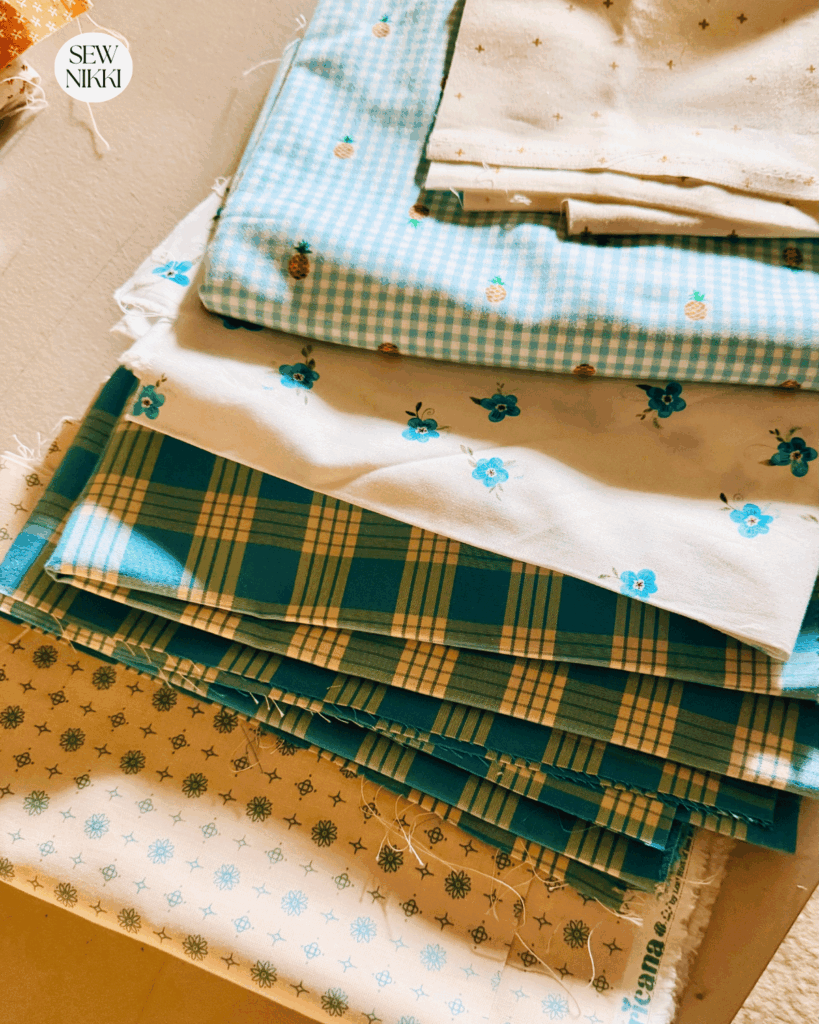 It's hard to know how much fabric you actually need especially with scrappy pieced quilts by Sew Nikki
