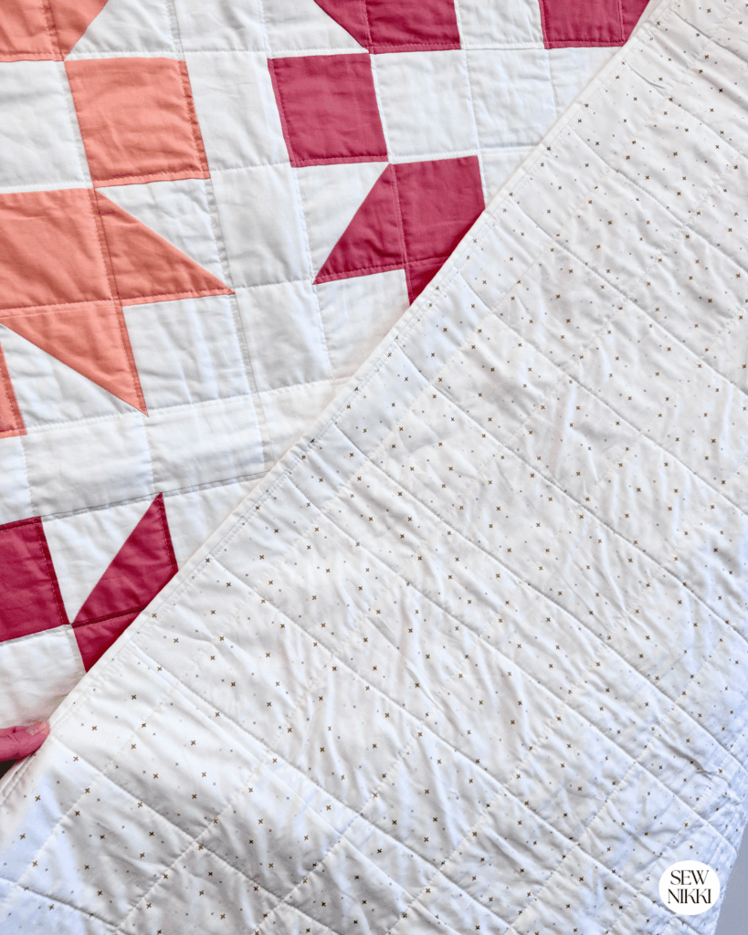 You can make any quilt from start to finish on your home sewing machine by Sew Nikki