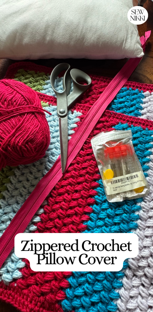 how to crochet a pillow