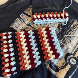 You want your second sleeve to be the same width as your first sleeve so do fit checks along the way by Sew Nikki