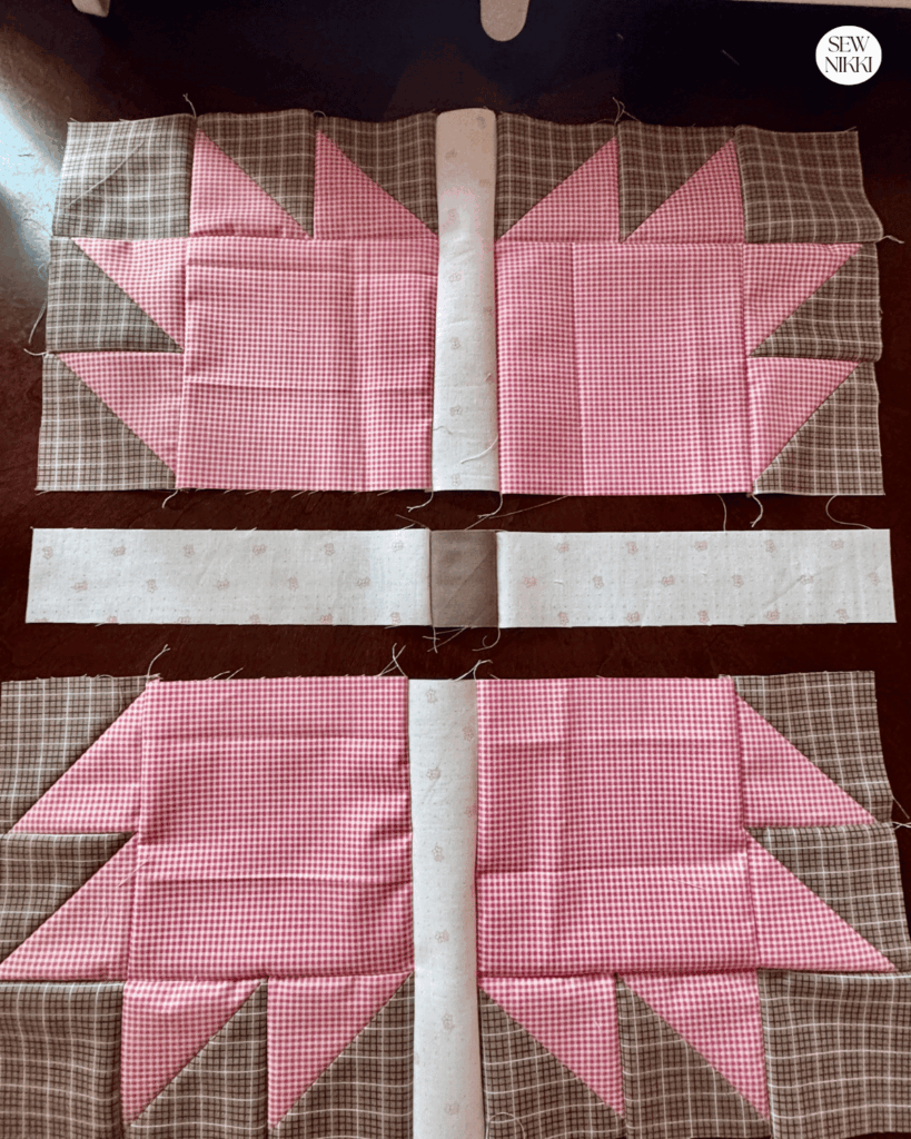 You can sew this block up however you like, there's no one right way to do it.
