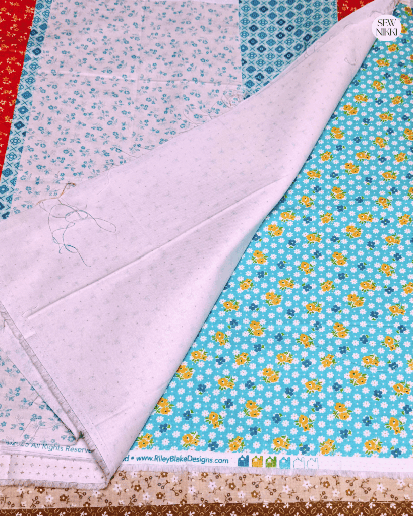 Fat quarter bundle fabrics that I didn't really like by Sew Nikki