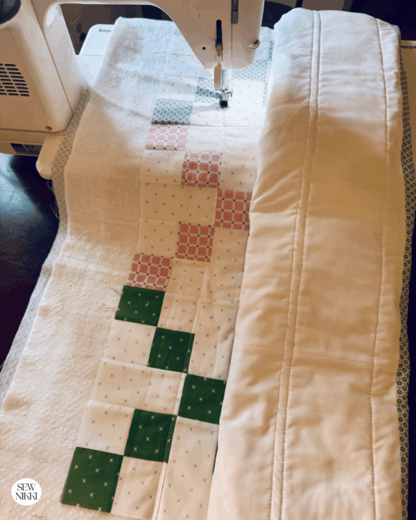 Simple Machine Easy Simple Irish Chain Quilt Pattern - Sew Nikki